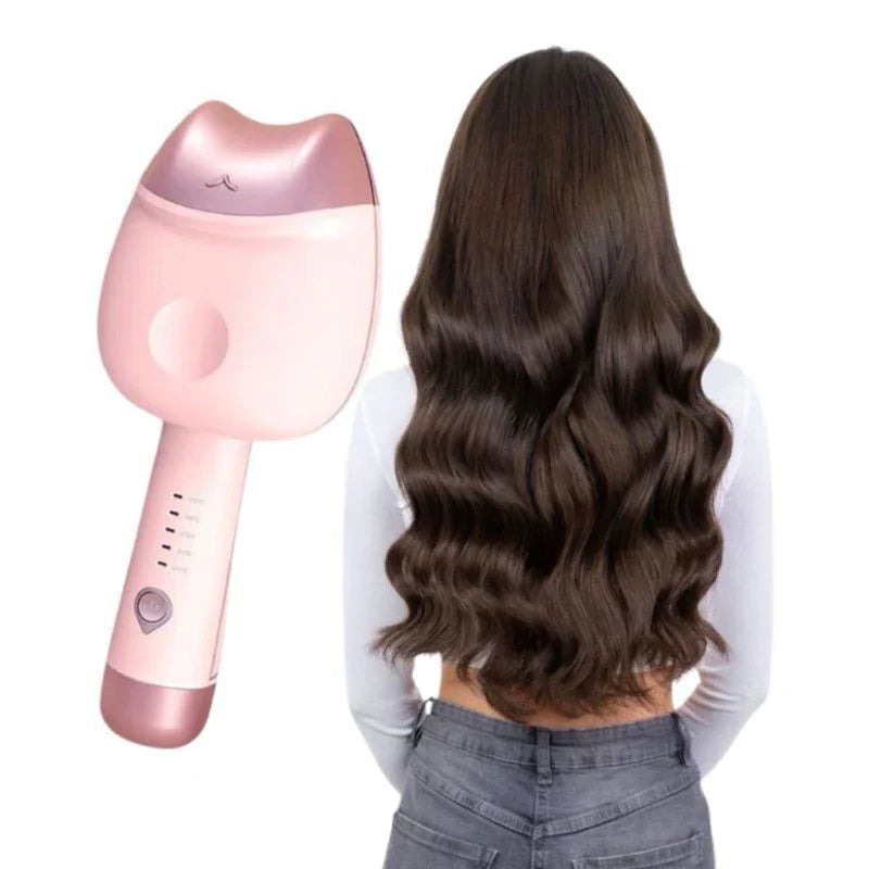 Modelador de Cabelo Gatinho Portátil Zaya – Ondas Perfeitas em Minutos