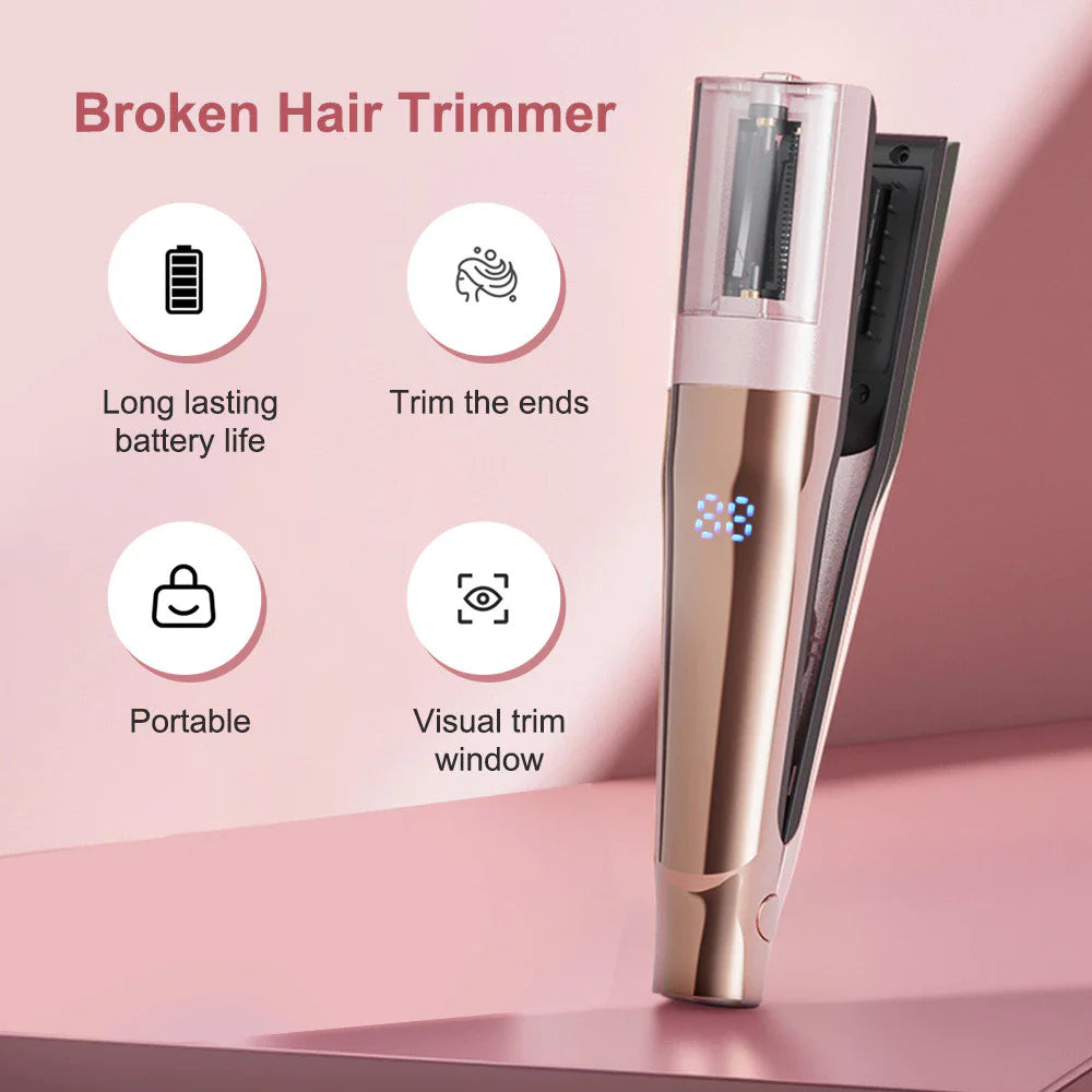 Aparador Automático de Pontas Duplas Zaya – Cabelo Saudável em Minutos