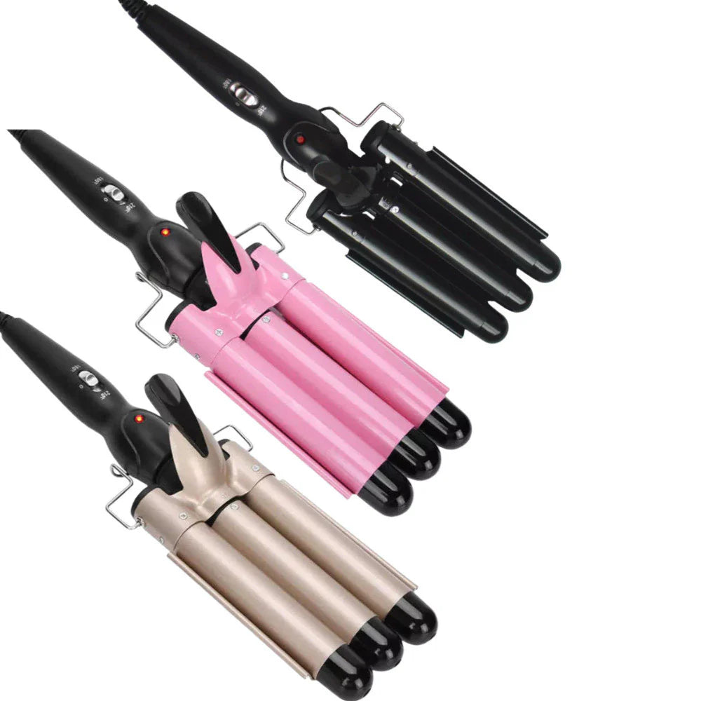 Modelador Tri-Ondas Zaya 22mm – Ondas Perfeitas 200°C