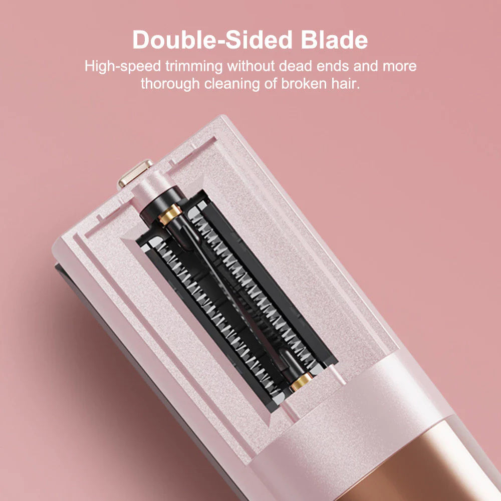 Aparador Automático de Pontas Duplas Zaya – Cabelo Saudável em Minutos