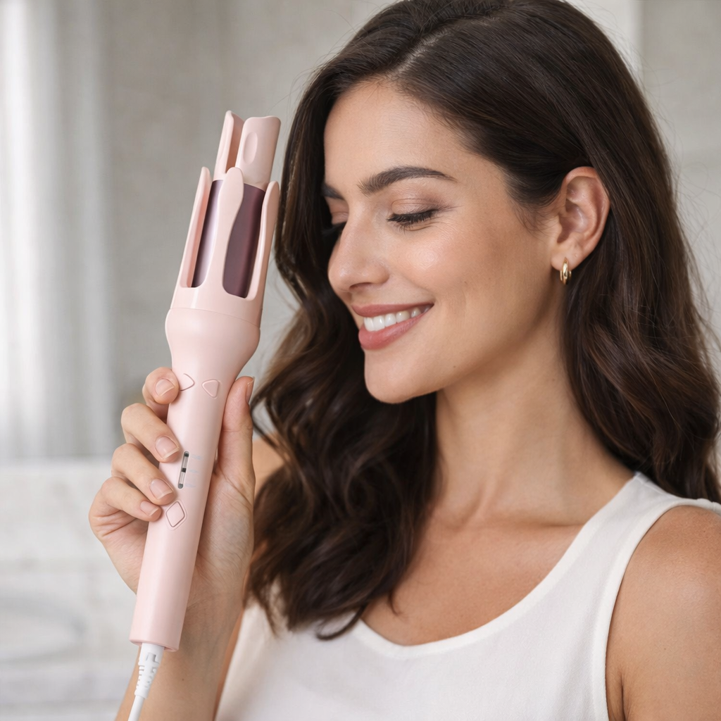 My Curly™ — Modelador Automático Giratório Bivolt + Brinde