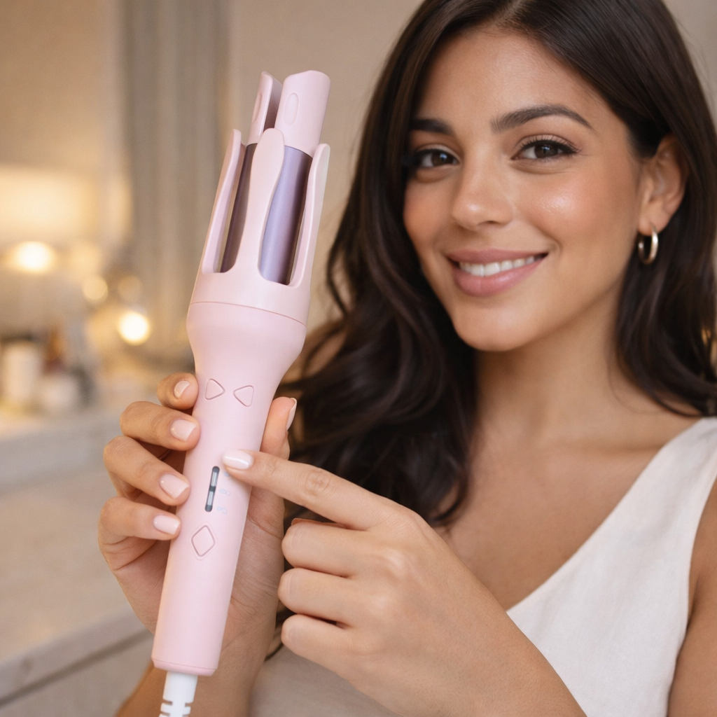 My Curly™ — Modelador Automático Giratório Bivolt + Brinde